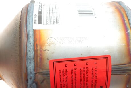 Каталізатор вихлопної системи bm catalysts BM80352H