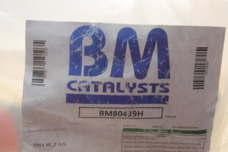 Каталізатор вихлопної системи bm catalysts BM80439H