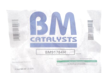 Каталізатор вихлопної системи bm catalysts BM91784H