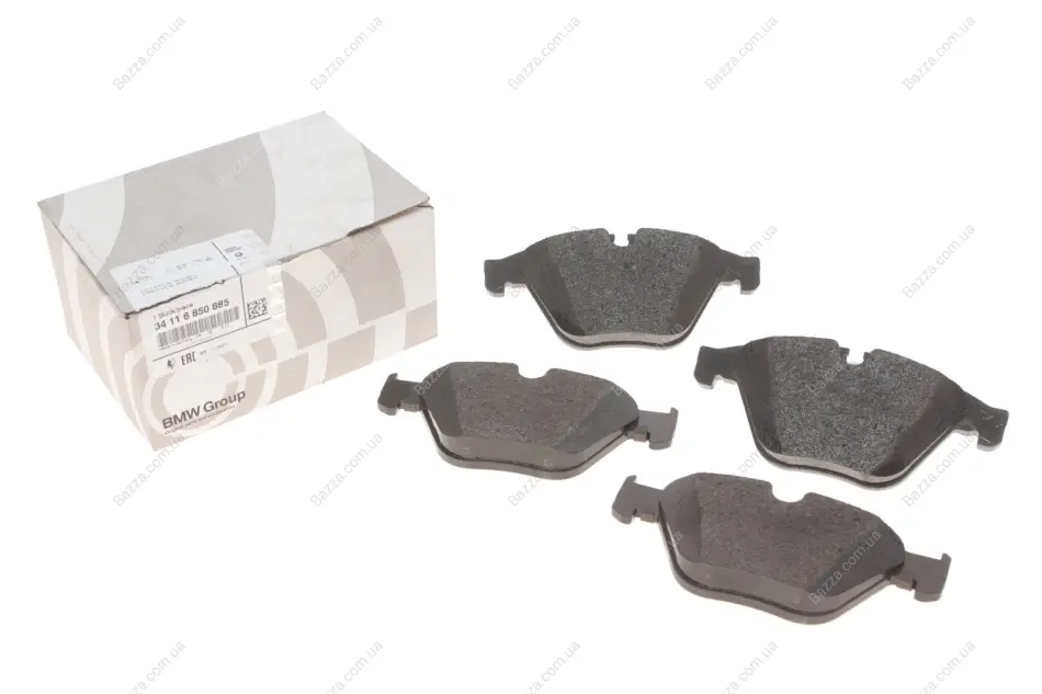 Колодки ручного (стоячого) тормоза bmw 34116850885
