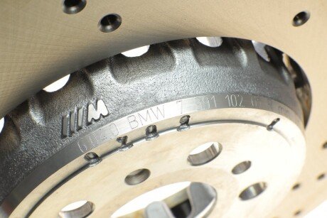 Вентильований гальмівний диск bmw 34117991102