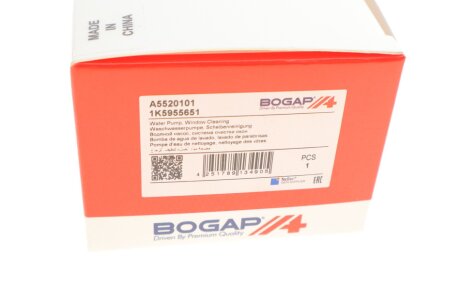 Моторчик (насос) омывателя bogap A5520101