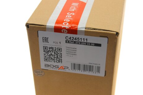 Термостат bogap C4245111