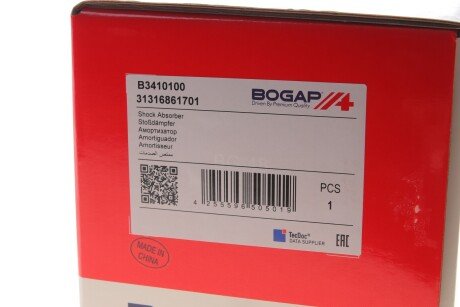 Передний амортизатор (стойка) bogap B3410100