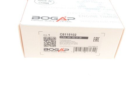 Датчик положення колінчастого валу bogap C6115102
