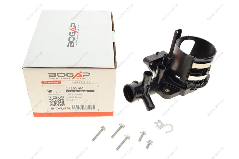 Фланець системи охолодження bogap C4252100