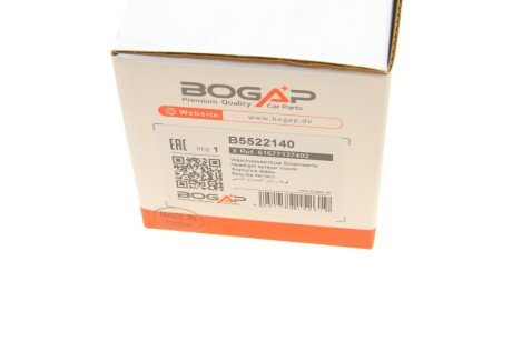 Форсунка омивача фари bogap B5522140