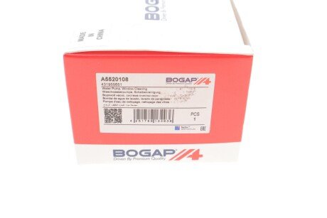 Моторчик (насос) омывателя bogap A5520108