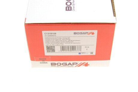 Ролик натяжний ременя генератора bogap C1318109