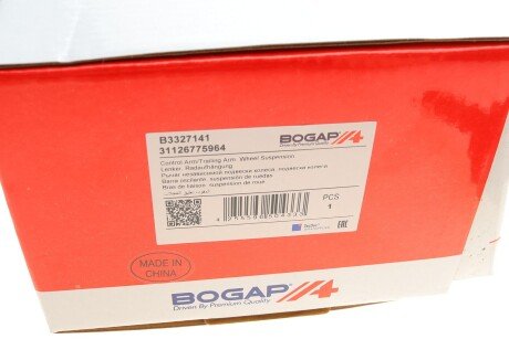 Важіль передньої підвіски bogap B3327141