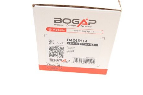 Термостат bogap B4245114