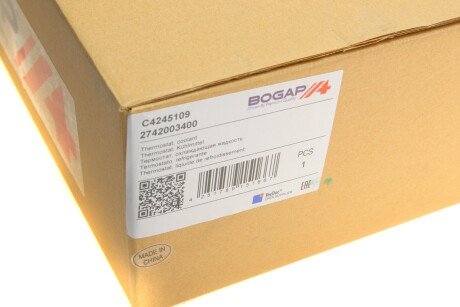 Термостат bogap C4245109