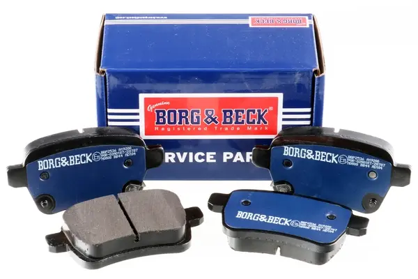 Гальмiвнi колодки дисковi заднi BORG & BECK BBP2536