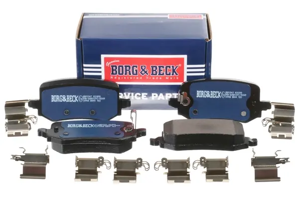 Гальмiвнi колодки дисковi BORG & BECK BBP2947 (фото 1)