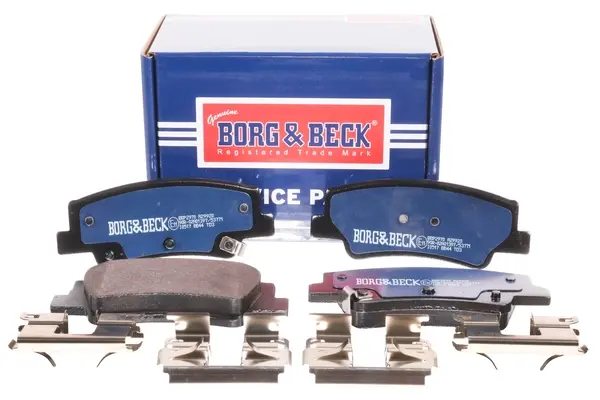 Гальмiвнi колодки дисковi BORG & BECK BBP2970 (фото 1)
