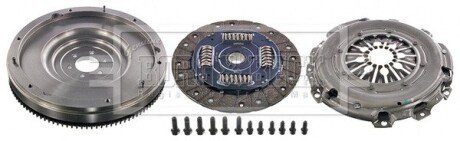 Демпфер + комплект зчеплення (переобладнання на одномасовий маховик) borg & beck HKF1077