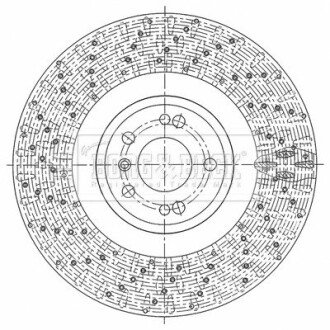 Гальмiвнi диски borg & beck BBD6113S на Мерседес GLS-Class X166