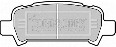 Тормозные колодки borg & beck BBP1705