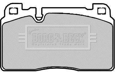 Тормозные колодки borg & beck BBP2382