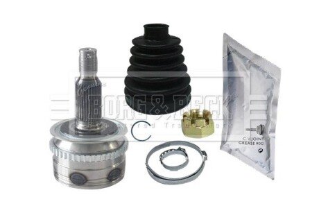 К-т шарнiрний привiдного валу MITSUBISHI L200 / TRITON (KA_T, KB_T) 2.5 DI-D 05-15 borg & beck BCJ1597