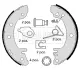 Колодки ручного (стоячого) гальма BORG & BECK BBS6097 (фото 1)