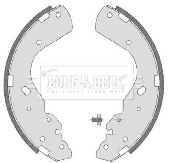 Колодки ручного (стоячого) тормоза borg & beck BBS6323 на Мазда Бт 50