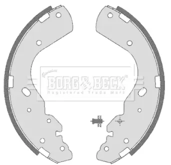 Колодки ручного (стоячого) гальма BORG & BECK BBS6323