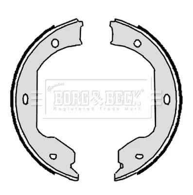 Колодки ручного (стоячого) гальма BORG & BECK BBS6332 (фото 1)