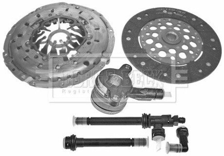 Комплект зчеплення в зборі borg & beck HKT1181