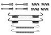 Ремкомплект гальмiвних колодок borg & beck BBK6136