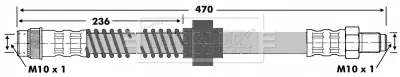 Тормозной шланг BORG & BECK BBH6639