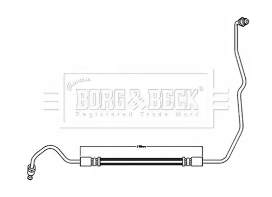 Гальмівний шланг BORG & BECK BBH8597 (фото 1)