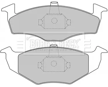 Тормозні (гальмівні) колодки BORG & BECK BBP1471