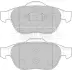 Тормозные колодки BORG & BECK BBP1731