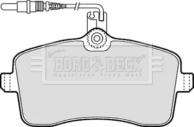Тормозные колодки BORG & BECK BBP1897