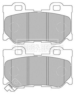 Тормозные колодки borg & beck BBP2434 на Infiniti QX