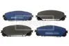 Тормозные колодки BORG & BECK BBP2485
