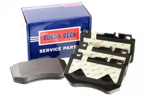 Тормозні (гальмівні) колодки BORG & BECK BBP2501