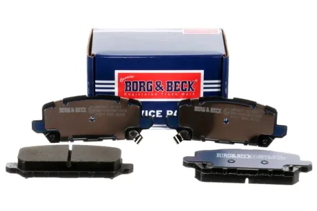 Тормозні (гальмівні) колодки BORG & BECK BBP2607