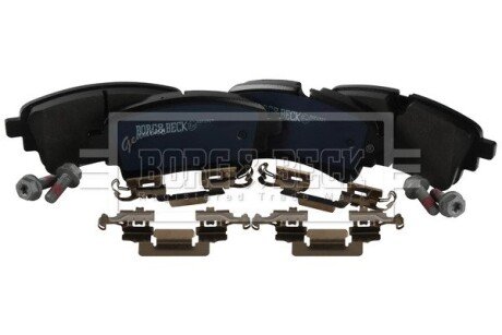 Тормозні (гальмівні) колодки borg & beck BBP2927