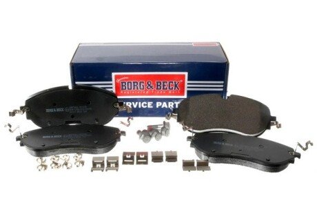 Тормозні (гальмівні) колодки borg & beck BBP2943