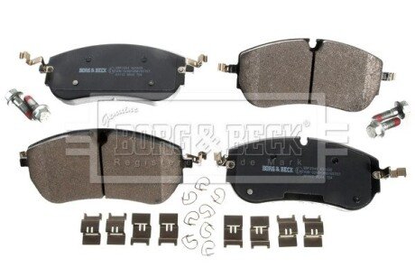 Тормозні (гальмівні) колодки borg & beck BBP2944