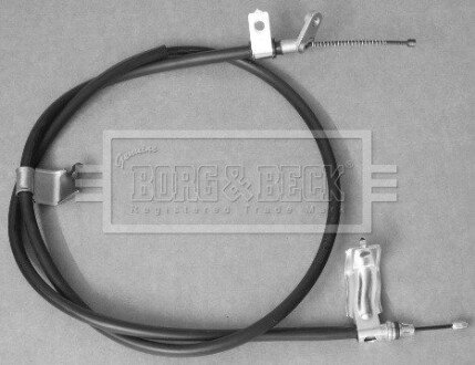 Трос ручного гальма RH REAR borg & beck BKB3214