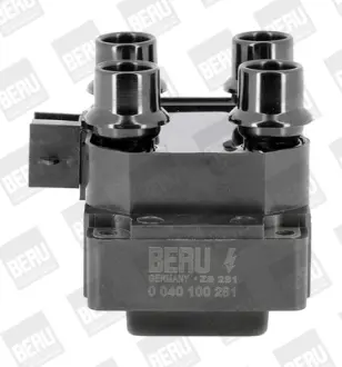 BERU FORD Катушка зажигания Mondeo 1.6I-2.0I 98- без кронштейна! BORGWARNER ZS281