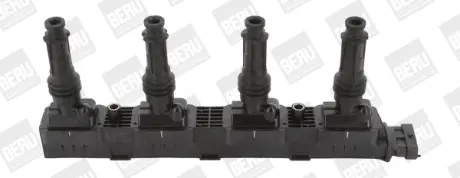 BERU Катушка зажигания OPEL 1,2/1,4i: AstraG/H, Corsa C/D, Meriva BORGWARNER ZS338
