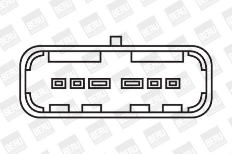 Катушка (модуль) зажигания borgWarner ZS351