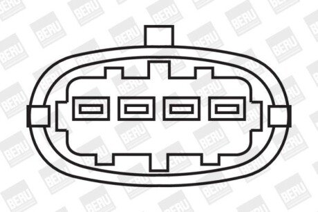 Катушка (модуль) зажигания borgWarner ZSE019