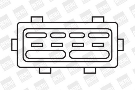Катушка (модуль) зажигания borgWarner ZS344