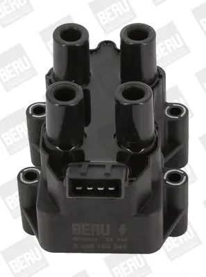 BERU OPEL Катушка зажигания Astra F 93-,Astra G 98-,Vectra A/B,Omega B 1.8/2.0 16V 94- BORGWARNER ZS344 (фото 1)