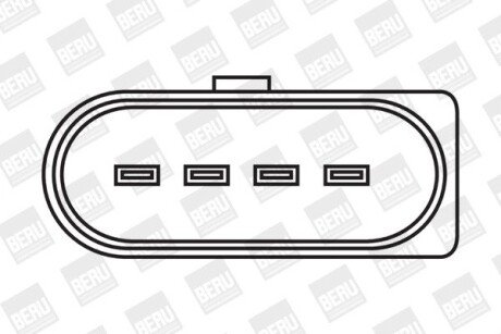 Катушка (модуль) зажигания borgWarner ZSE031